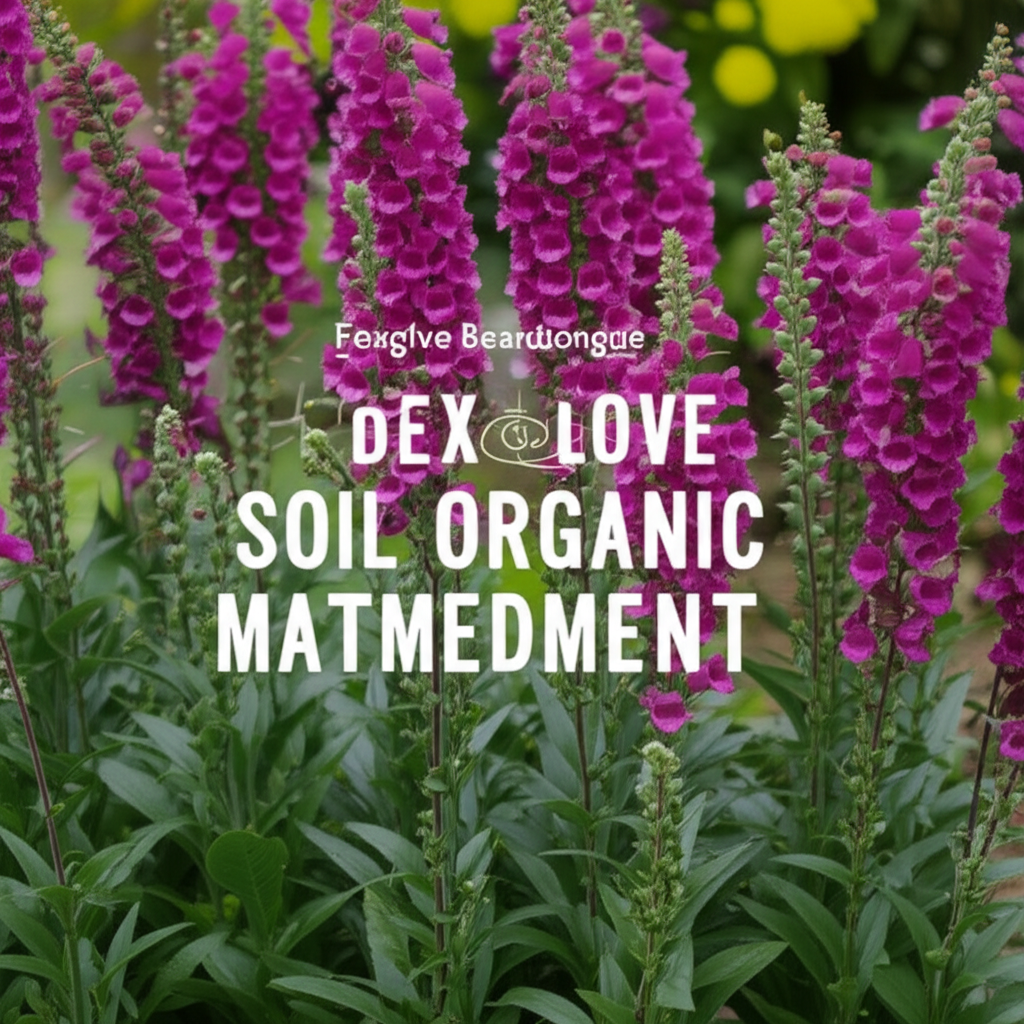 Foxglove Beardtongue Garden Soil Organic Amendment section visual