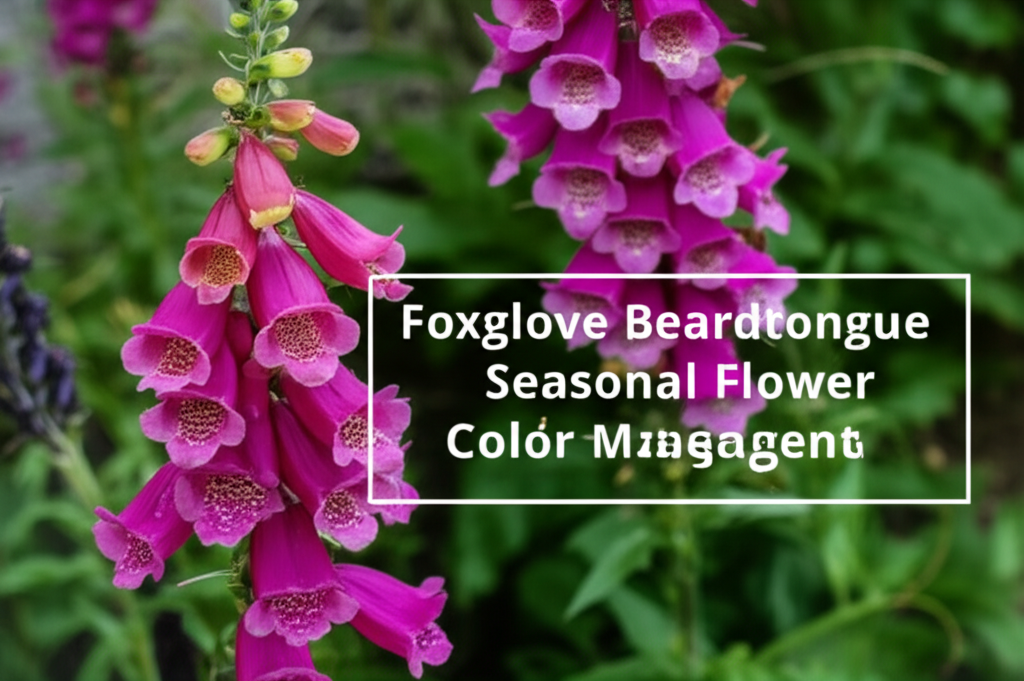 Foxglove Beardtongue Seasonal Flower Color Management