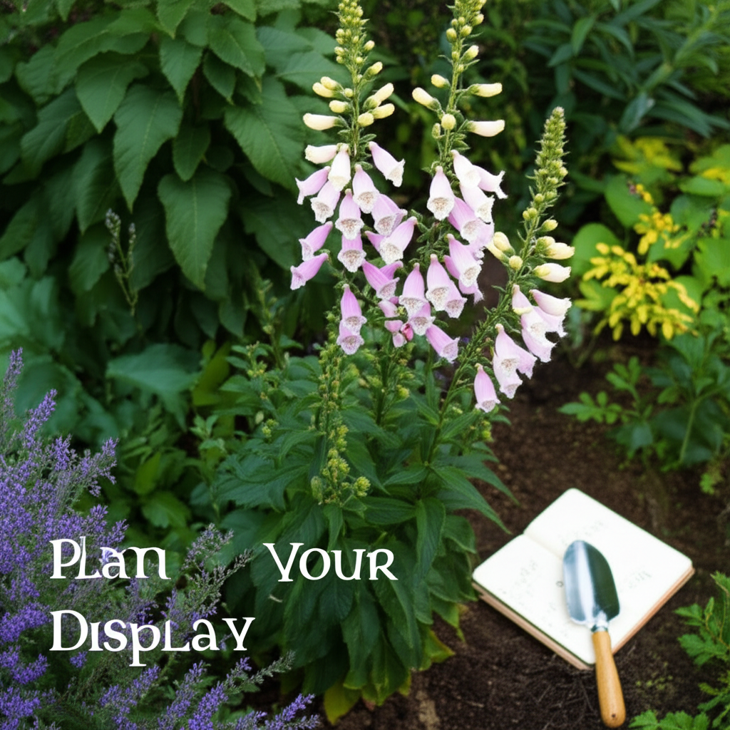 Foxglove Beardtongue Seasonal Flower Display Planning
