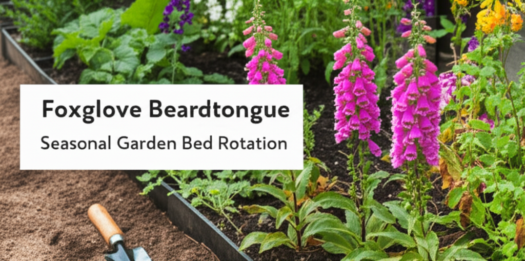 Foxglove Beardtongue Seasonal Garden Bed Rotation