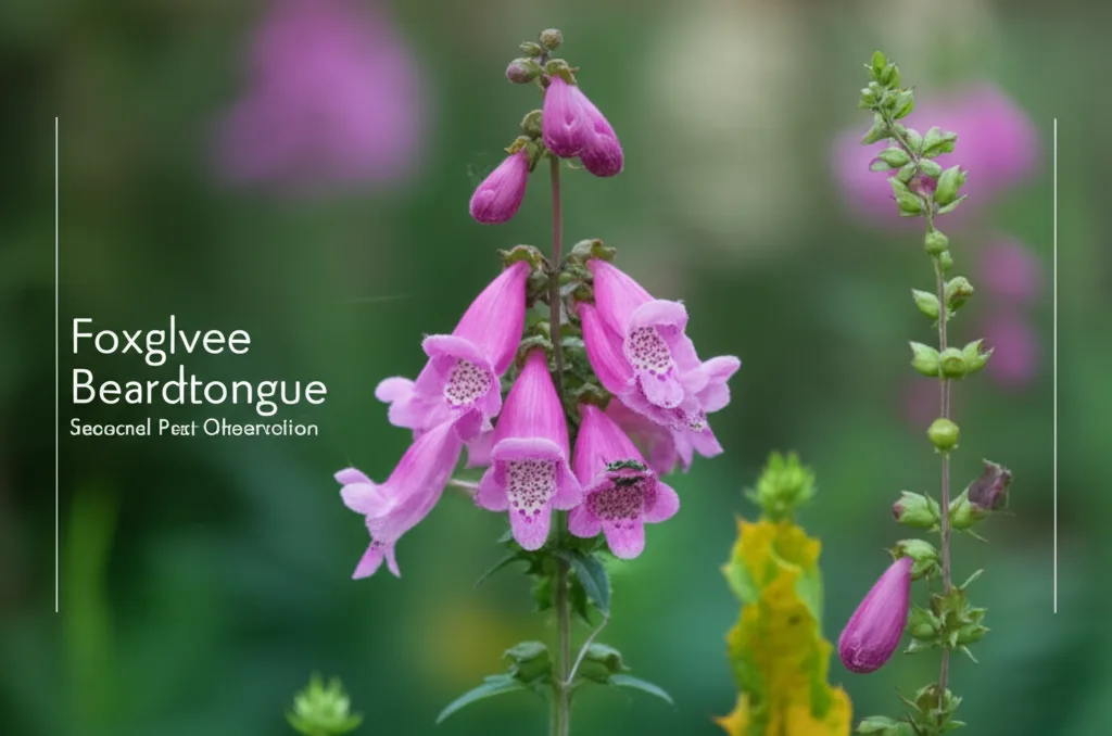 Foxglove Beardtongue Seasonal Pest Observation