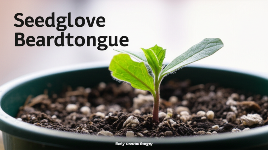 Foxglove Beardtongue Seedling Care Documentation section visual