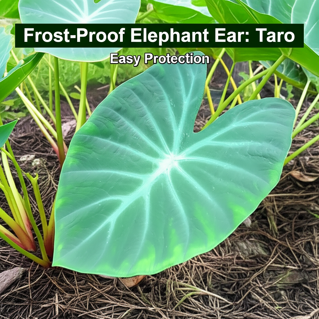 Frost-Proof Elephant Ear Taro: Easy Protection