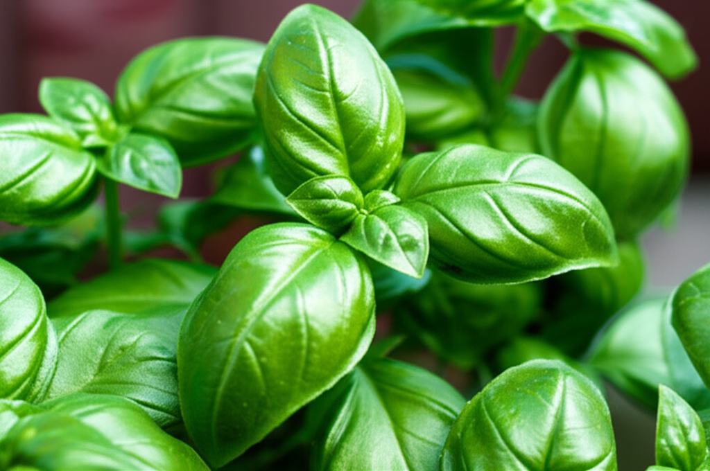 Generate a high-quality, relevant image prompt for an article about: Prune Basil Plant: Effortless G