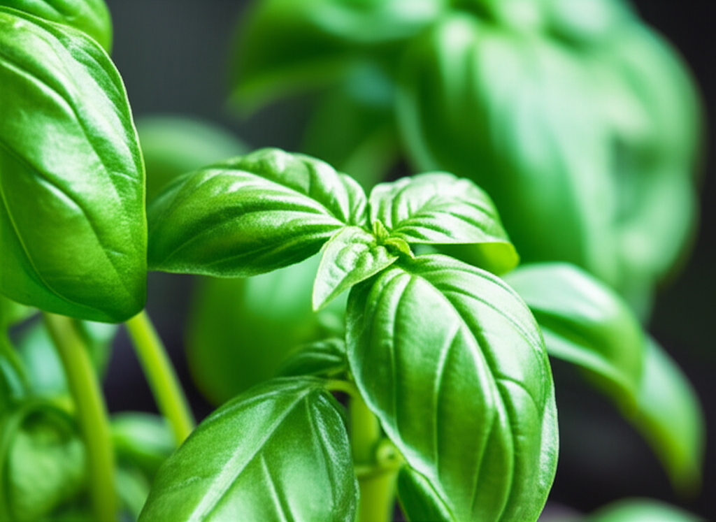 Generate a high-quality, relevant image prompt for an article about: Basil Plants Growing: Effortles