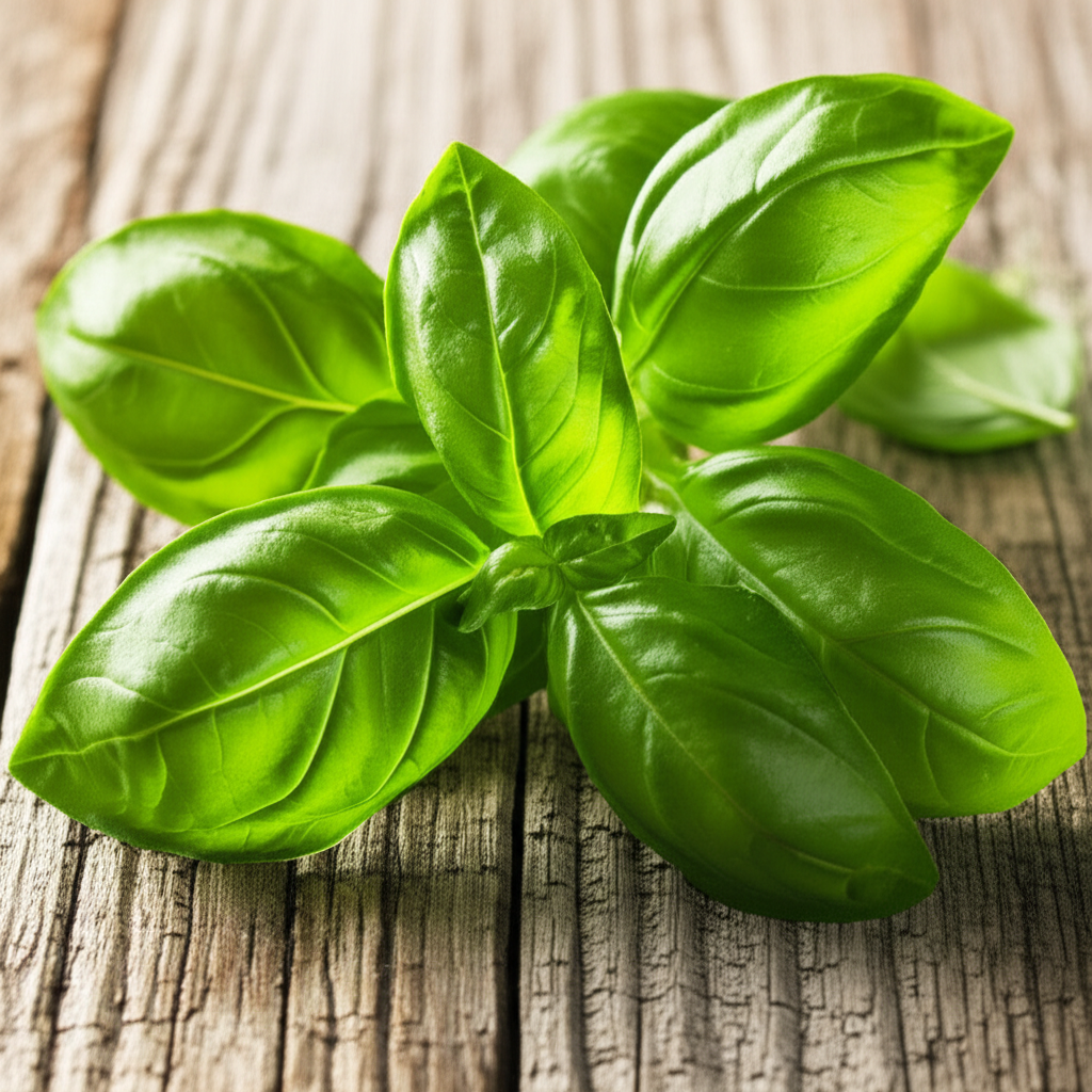 Generate a high-quality, relevant image prompt for an article about: Basil & Cilantro Together? Yes,