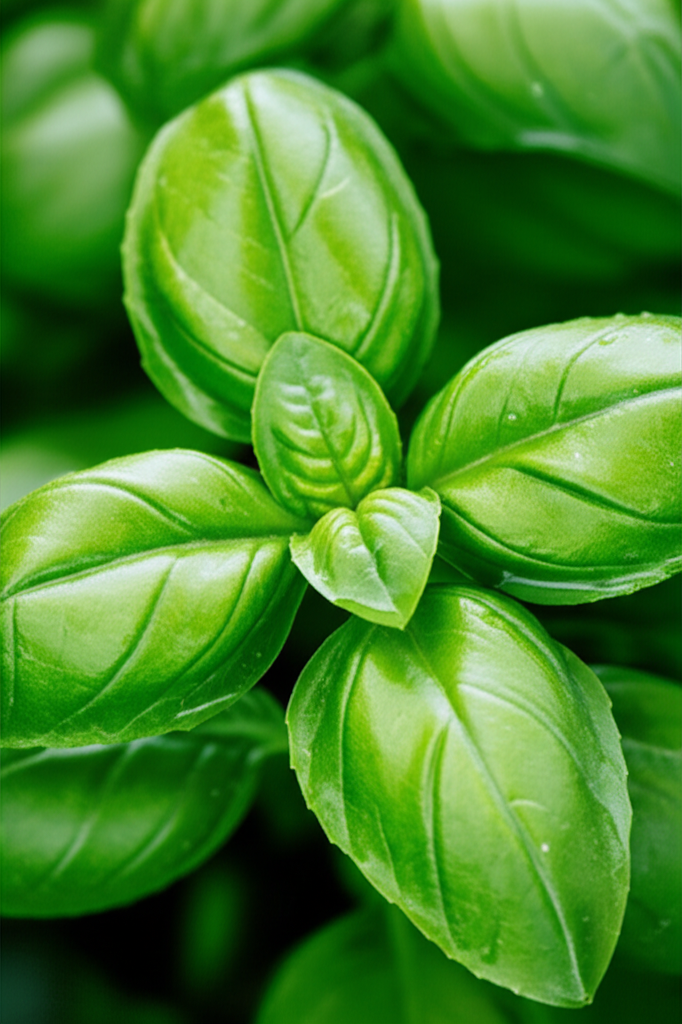 Generate a high-quality, relevant image prompt for an article about: Italian Basil Plant: Stunning &