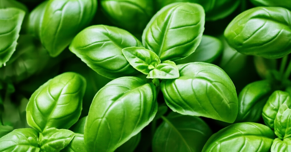 Generate a high-quality, relevant image prompt for an article about: Basil Plants Per Sq Ft: Best Sp