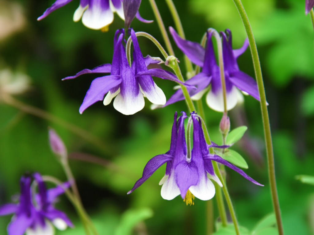 Generate a high-quality, relevant image prompt for an article about: Deadhead Columbine: Stunning Bl
