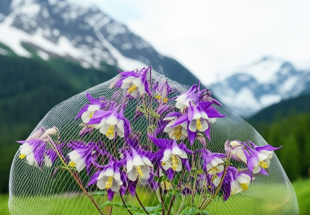 Generate a high-quality, relevant image prompt for an article about: Deer Deterrents: Stunning Alpin