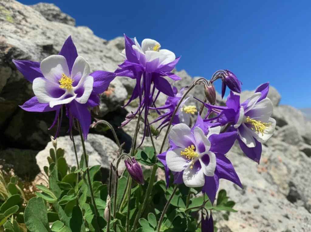 Generate a high-quality, relevant image prompt for an article about: Alpine Columbine Protection: St