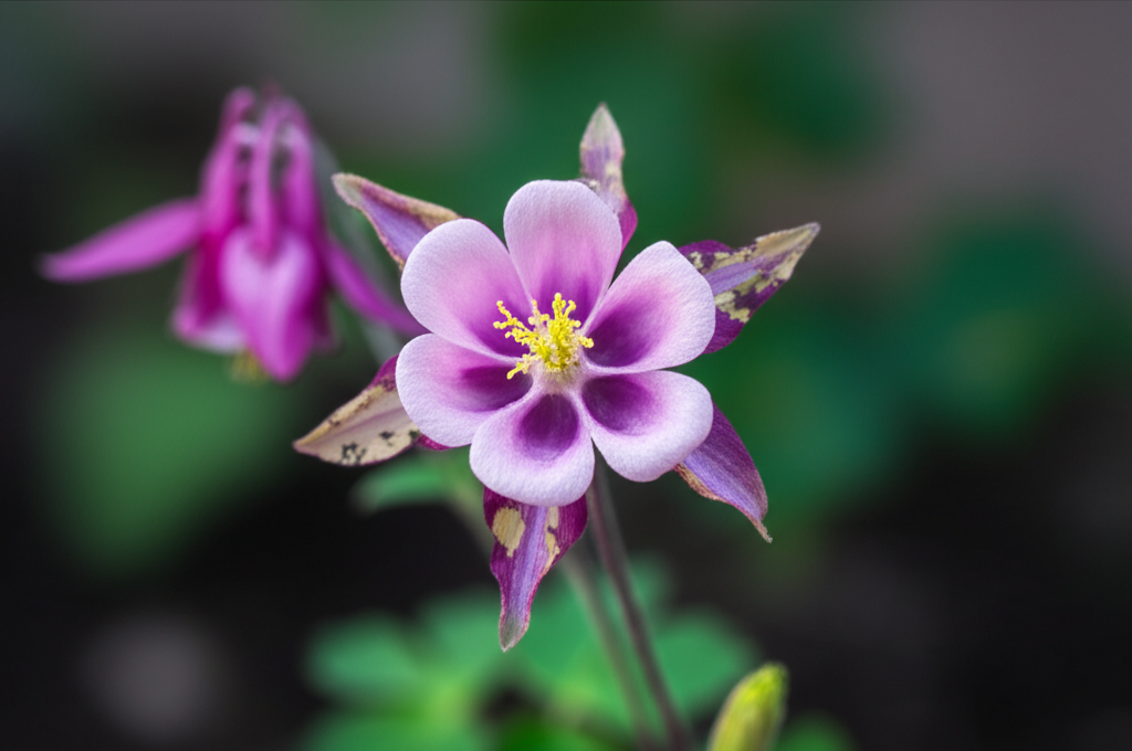 Generate a high-quality, relevant image prompt for an article about: Recover Frost-Damaged Columbine