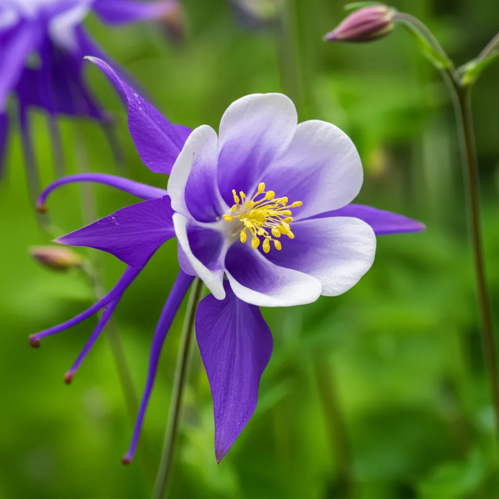 Generate a high-quality, relevant image prompt for an article about: Alpine Columbine: Stunning Show