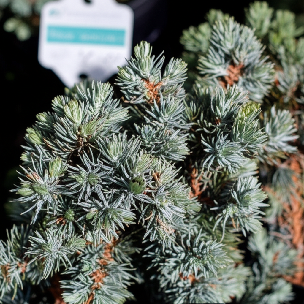 Generate a high-quality, relevant image prompt for an article about: Blue Star Juniper Shade: Stunni