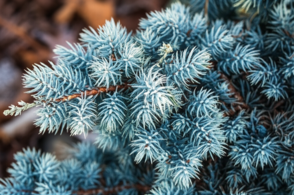 Generate a high-quality, relevant image prompt for an article about: Blue Star Juniper: Effortless D