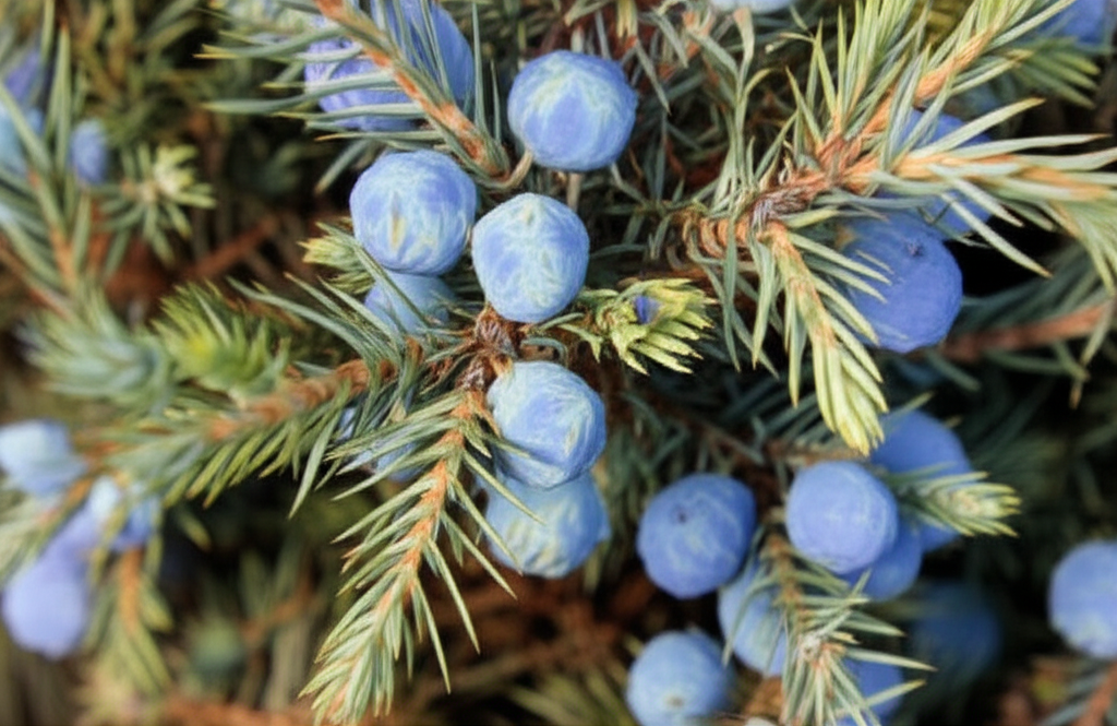 Generate a high-quality, relevant image prompt for an article about: Blue Star Juniper Stunted Growt