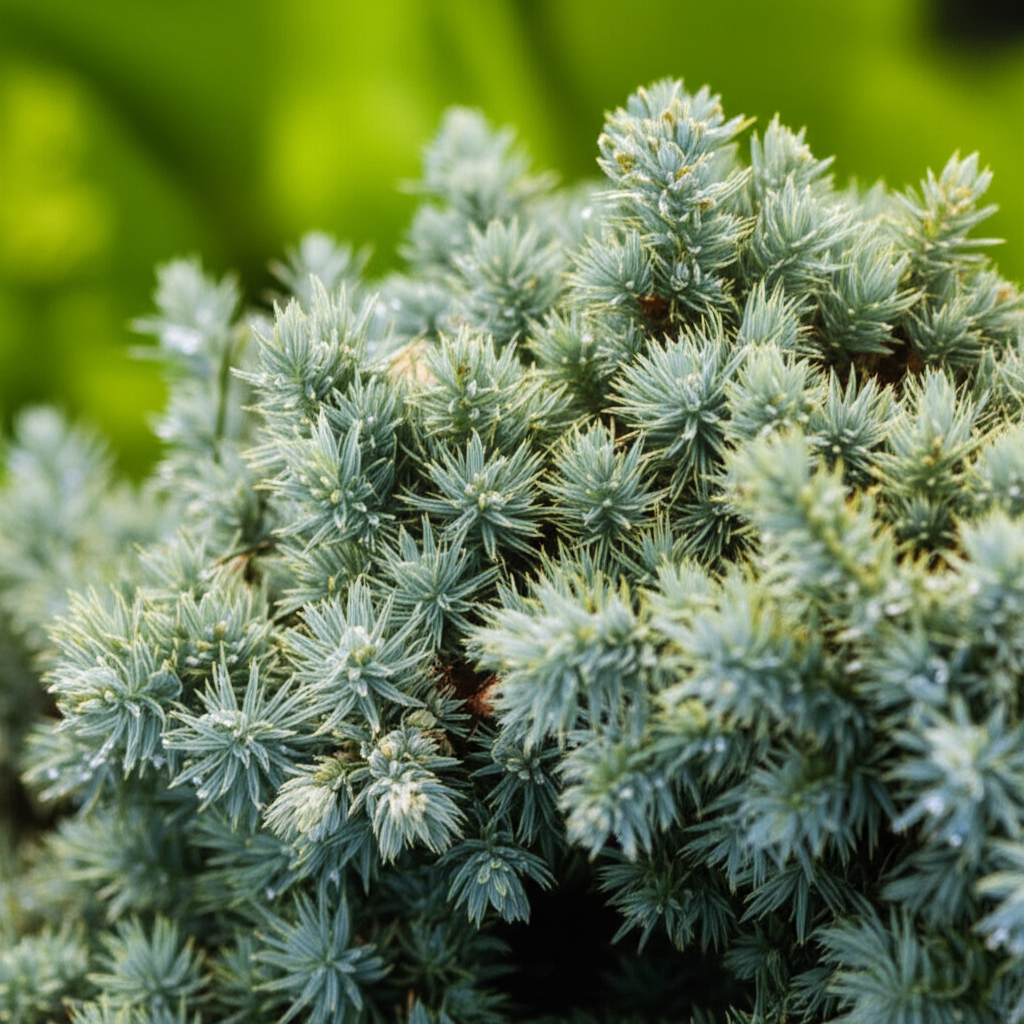 Generate a high-quality, relevant image prompt for an article about: Blue Star Juniper Disease Resis