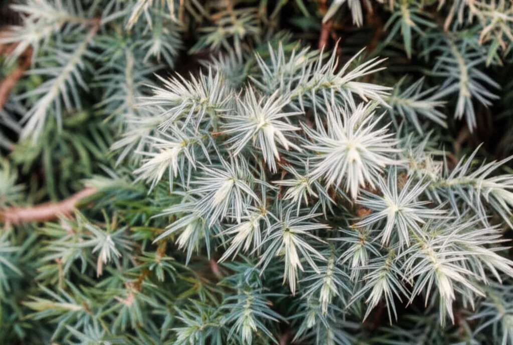 Generate a high-quality, relevant image prompt for an article about: Blue Star Juniper: Stunning Hor