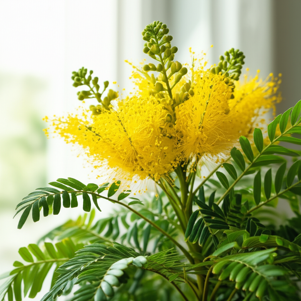 Generate a high-quality, relevant image prompt for an article about: Candle Bush: Best Air Quality I