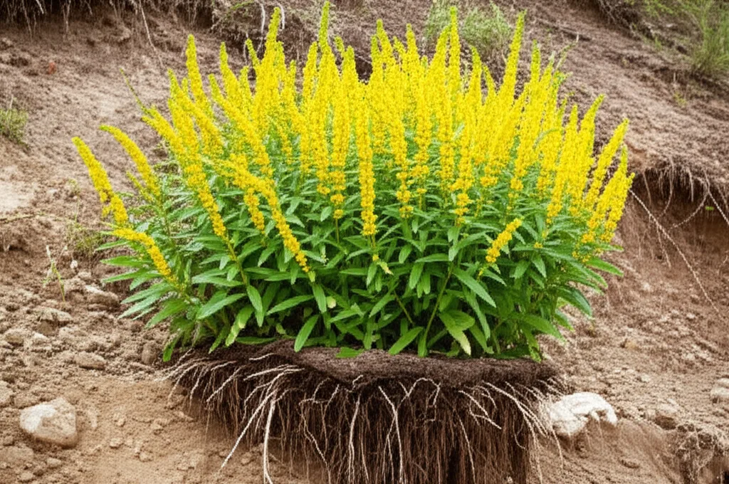 Generate a high-quality, relevant image prompt for an article about: Candle Bush: Effortless Ground