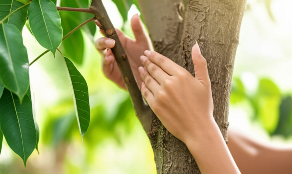 Generate a high-quality, relevant image prompt for an article about: Candle Bush Pain Relief: Effort