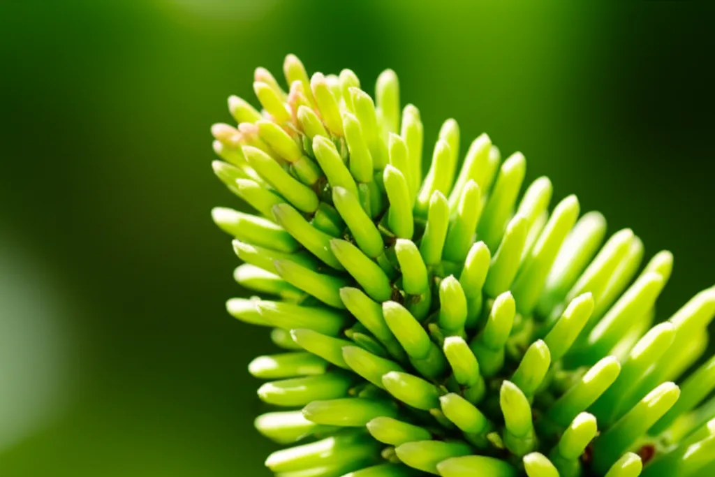 Generate a high-quality, relevant image prompt for an article about: Candle Bush Symbolism: Stunning