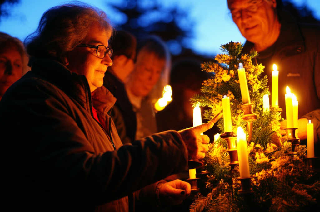 Generate a high-quality, relevant image prompt for an article about: Candle Bush Customs: Must-Have