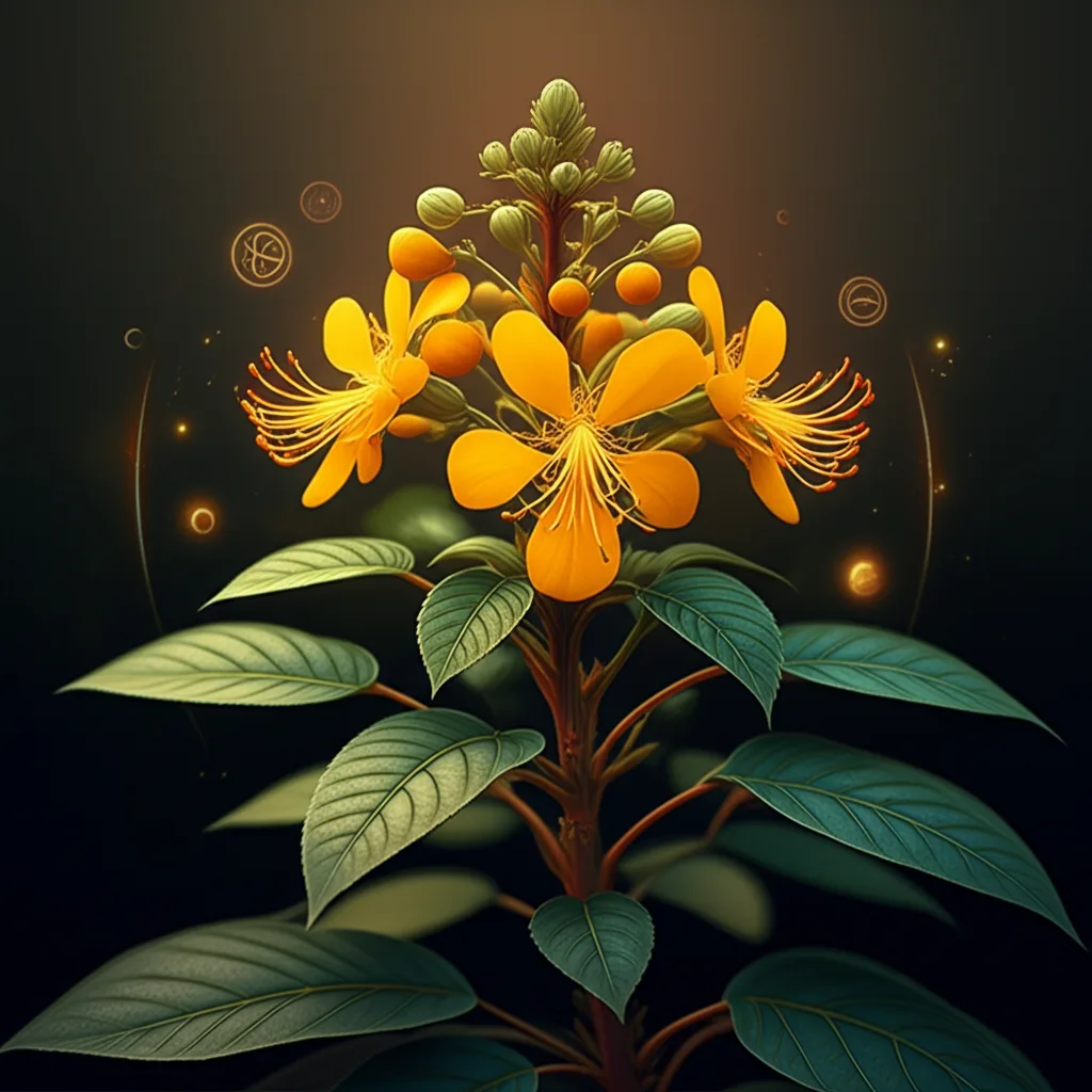 Generate a high-quality, relevant image prompt for an article about: Candle Bush Talisman: Powerful