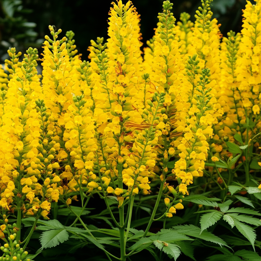 Generate a high-quality, relevant image prompt for an article about: Candle Bush History: Stunning G