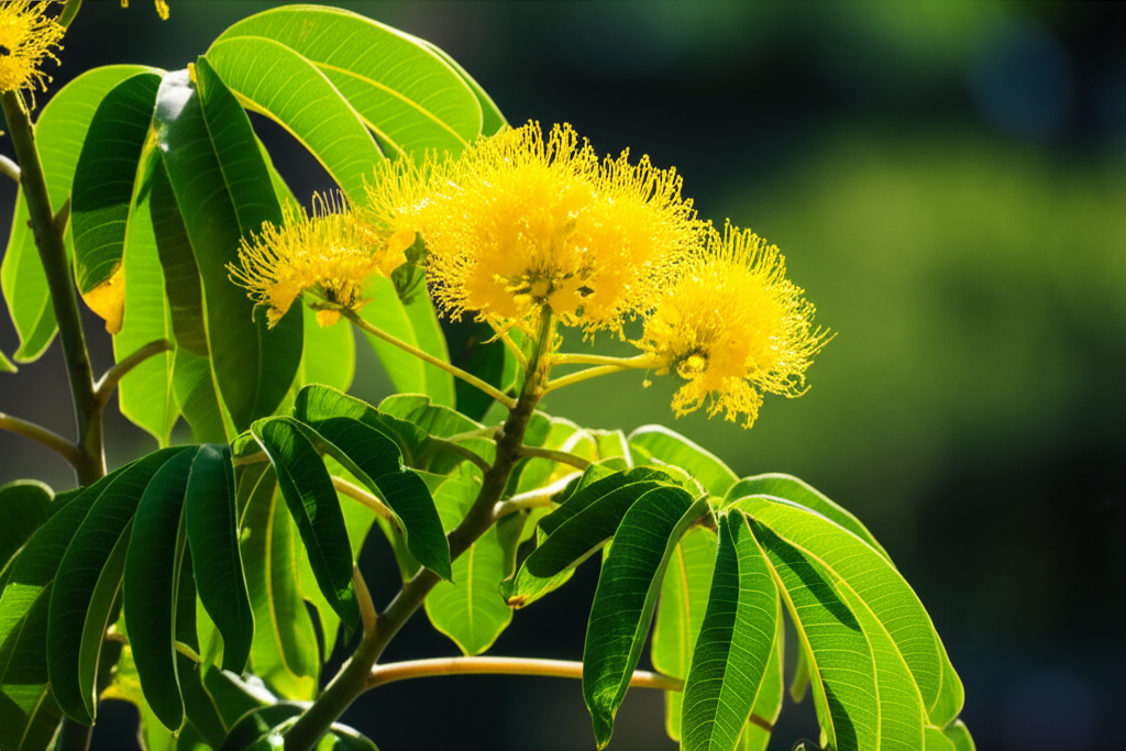 Generate a high-quality, relevant image prompt for an article about: Candle Bush & Sustainability: E