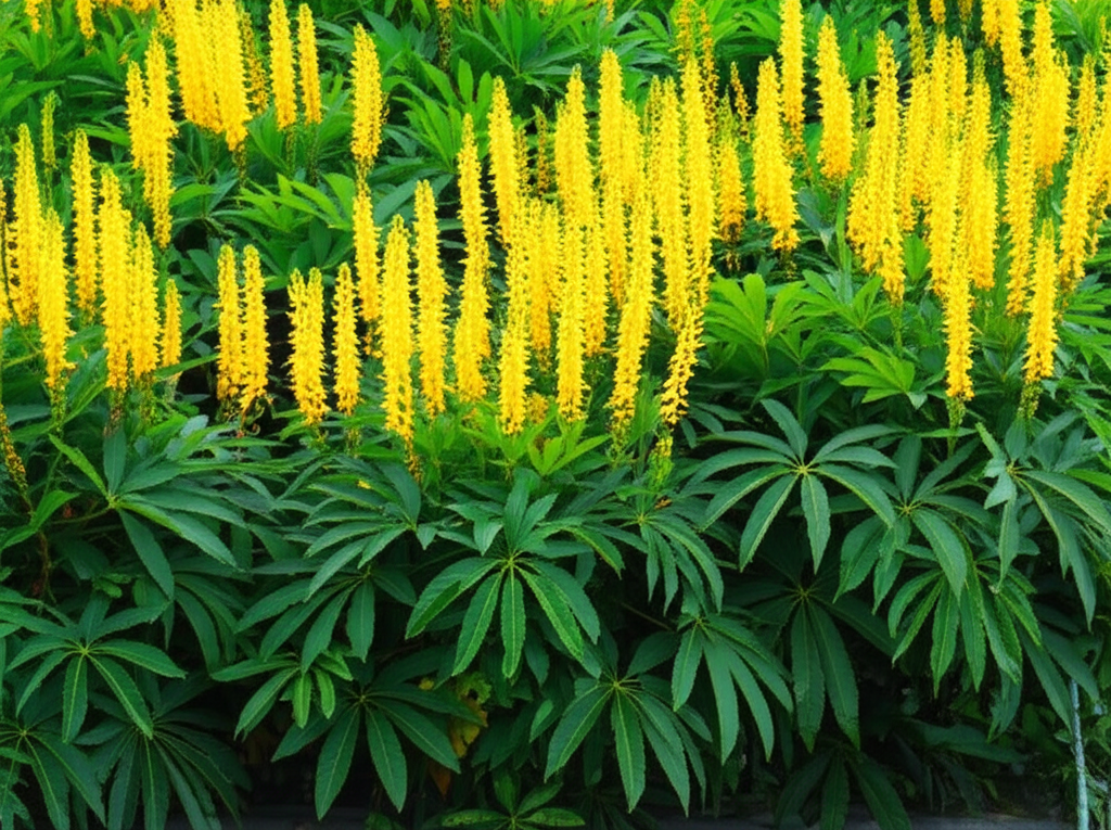 Generate a high-quality, relevant image prompt for an article about: Candle Bush Privacy: Stunning S