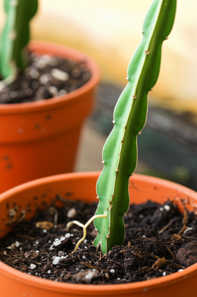 Generate a high-quality, relevant image prompt for an article about: Propagate Dragon Fruit: Easy Gu