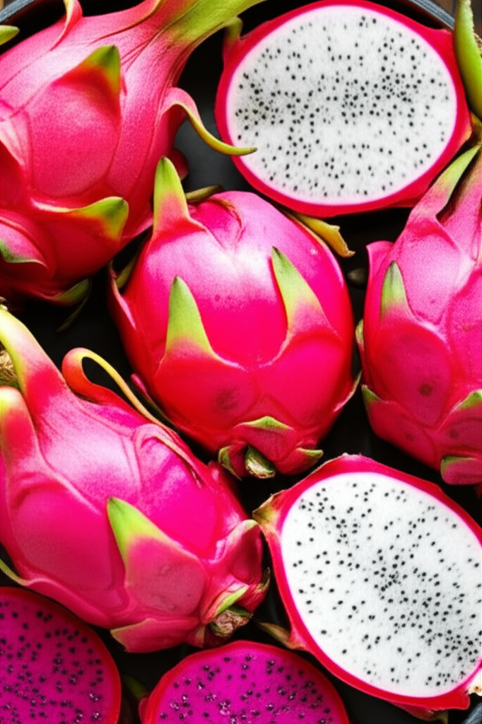 Generate a high-quality, relevant image prompt for an article about: Best Dragon Fruit Varieties: Be