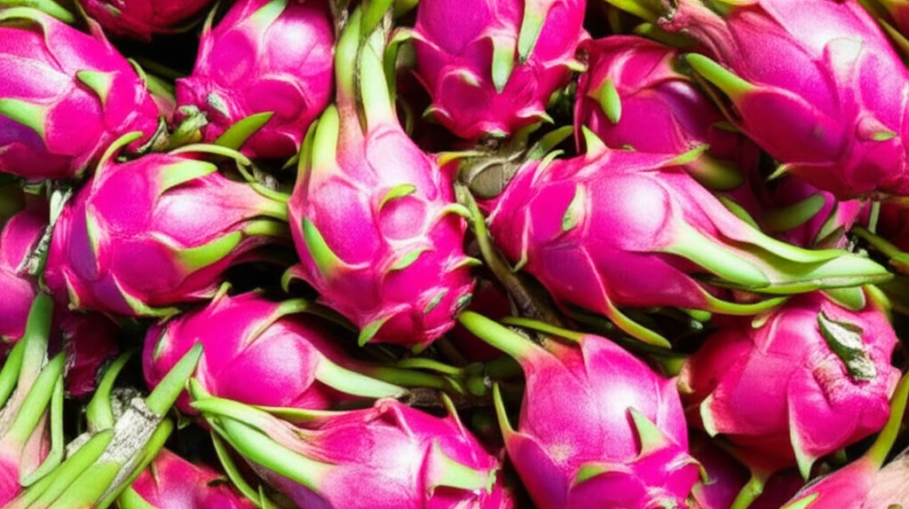 Generate a high-quality, relevant image prompt for an article about: Dragon Fruit Cultivar ID: Effor