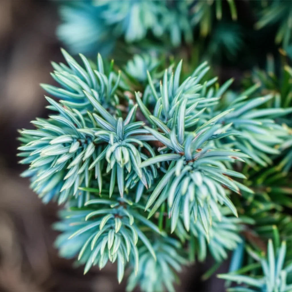 Generate an eye-catching, high-quality featured image prompt for a blog post about: Blue Star Junipe