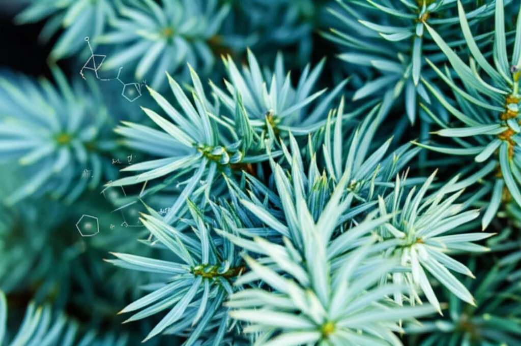 Generate an eye-catching, high-quality featured image prompt for a blog post about: Blue Star Junipe