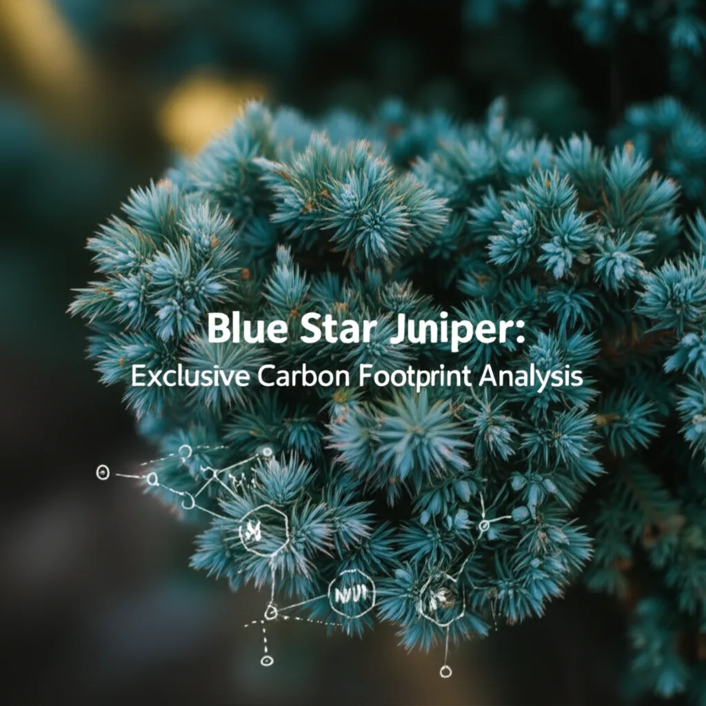 Generate an eye-catching, high-quality featured image prompt for a blog post about: Blue Star Junipe