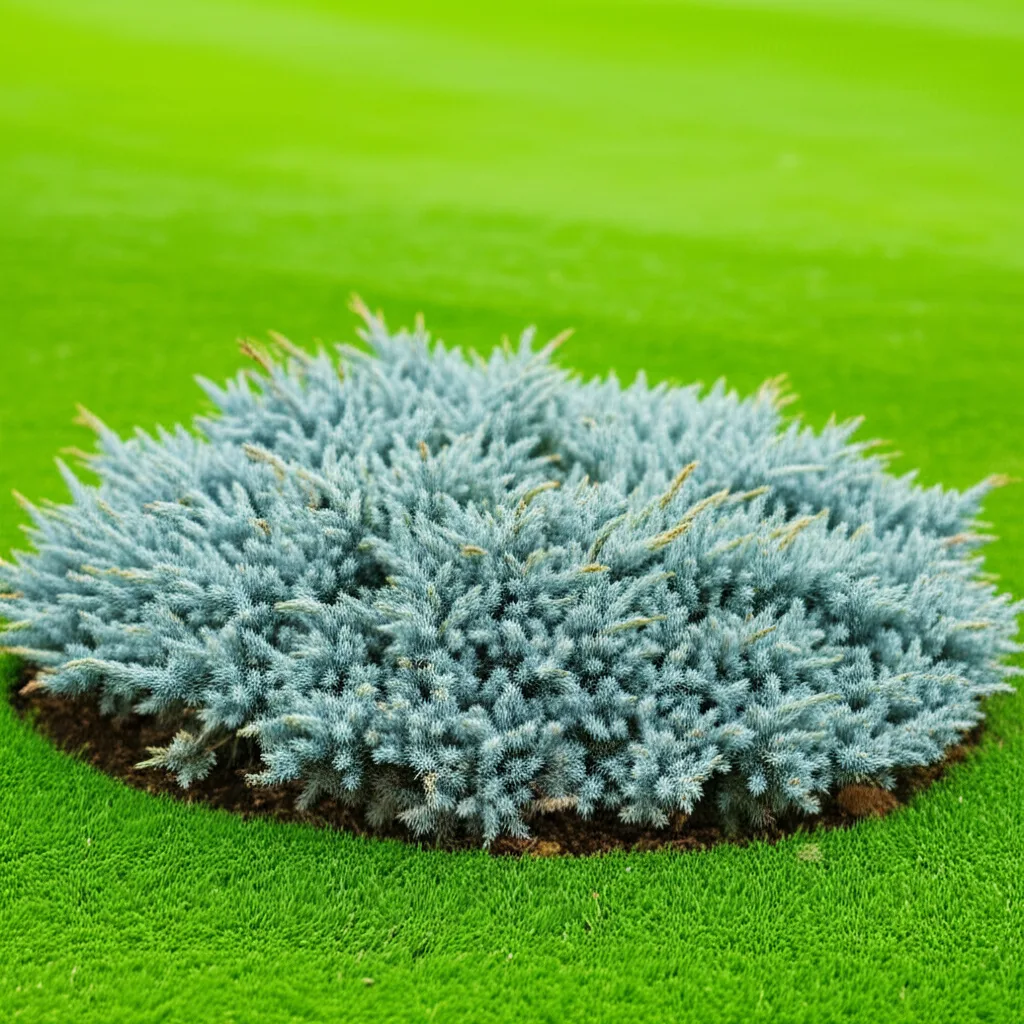 Generate an eye-catching, high-quality featured image prompt for a blog post about: Blue Star Junipe