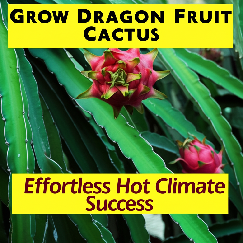 Grow Dragon Fruit Cactus: Effortless Hot Climate Success