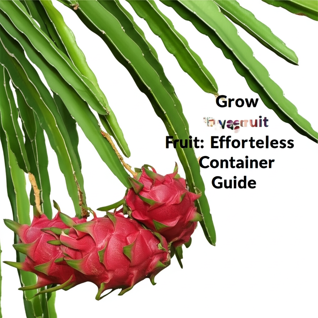Grow Dragon Fruit: Effortless Container Guide