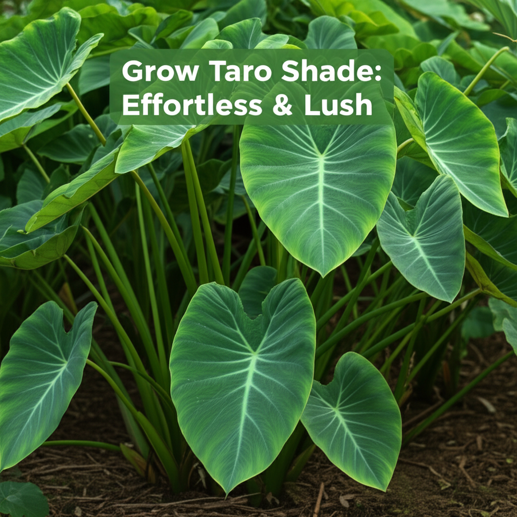 Grow Taro Shade: Effortless & Lush