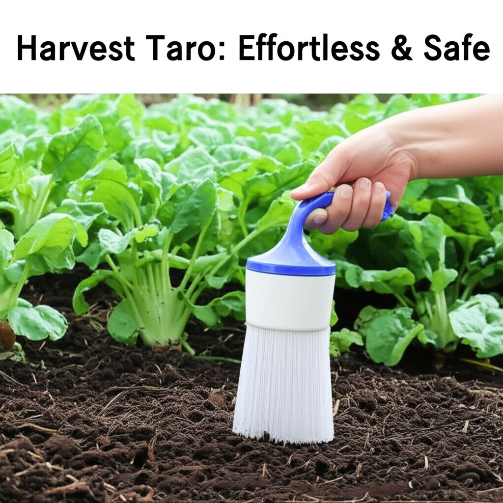Harvest Taro: Effortless & Safe