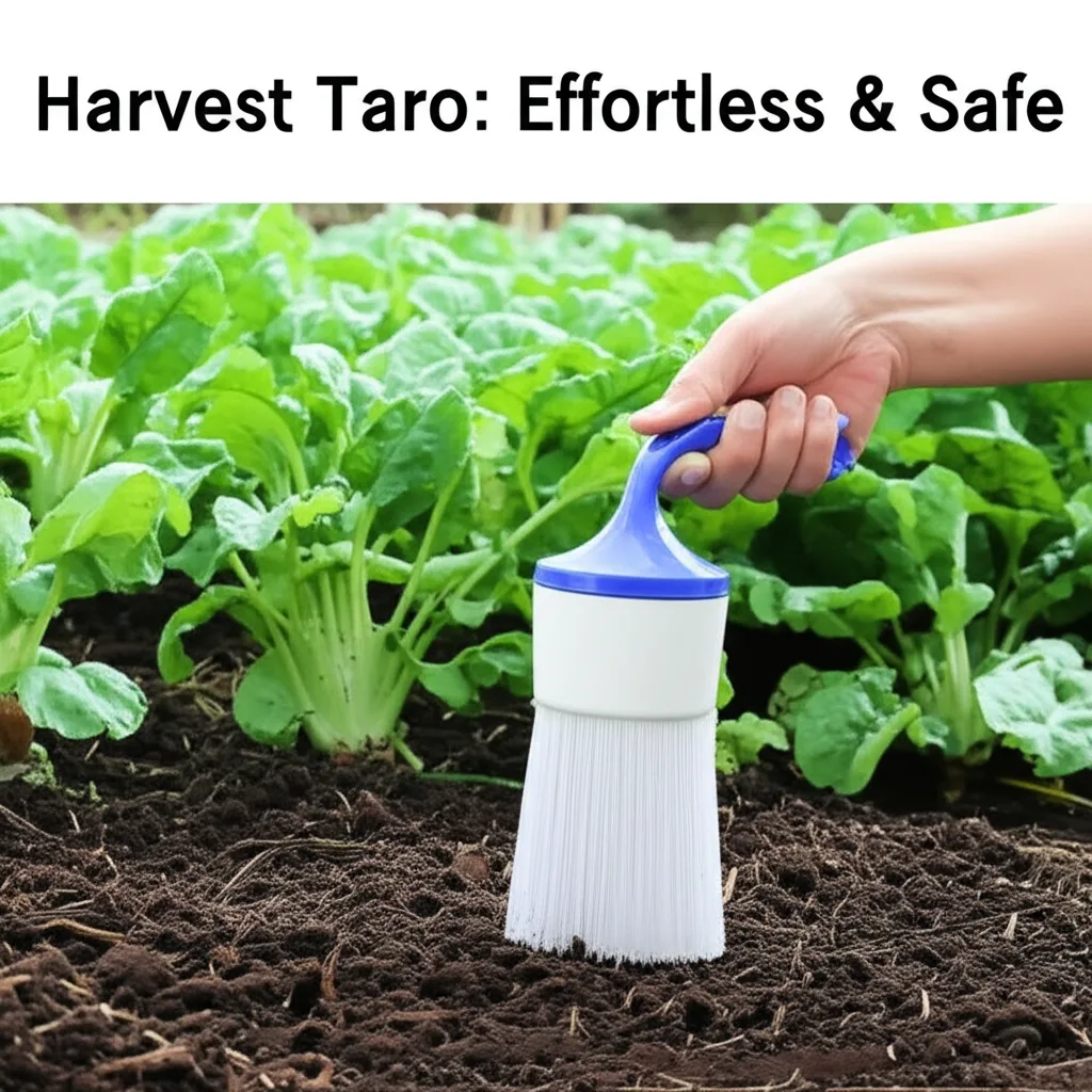 Harvest Taro: Effortless & Safe
