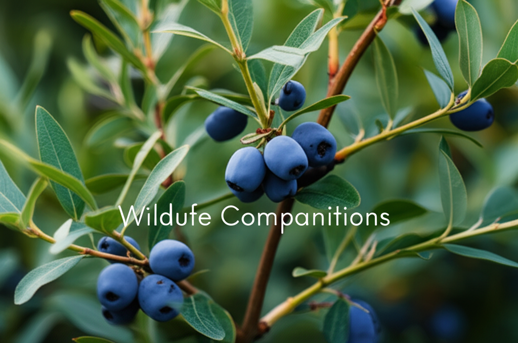 Honeyberry shrub companion shrubs for wildlife section visual