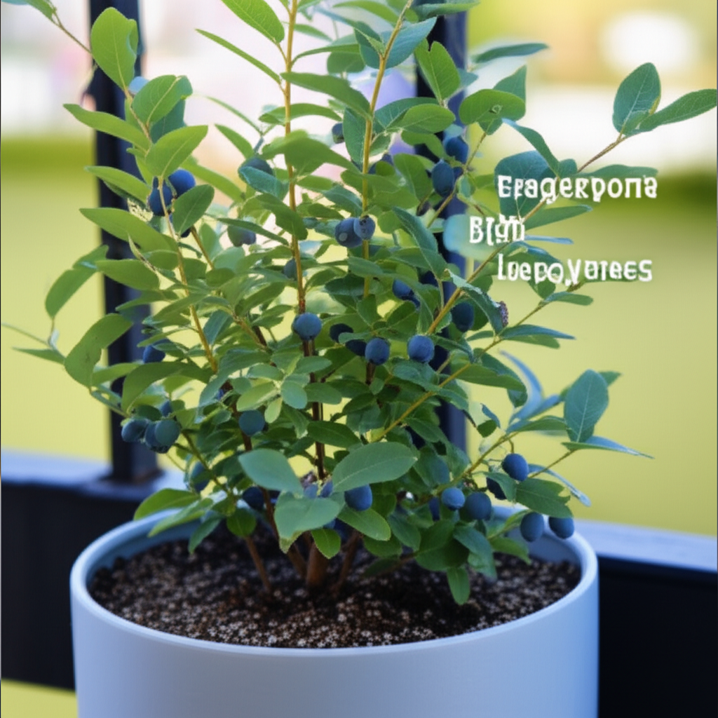 Honeyberry shrub DIY balcony planting tips section visual