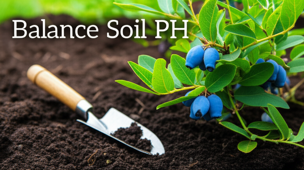 Honeyberry shrub soil pH balancing tips