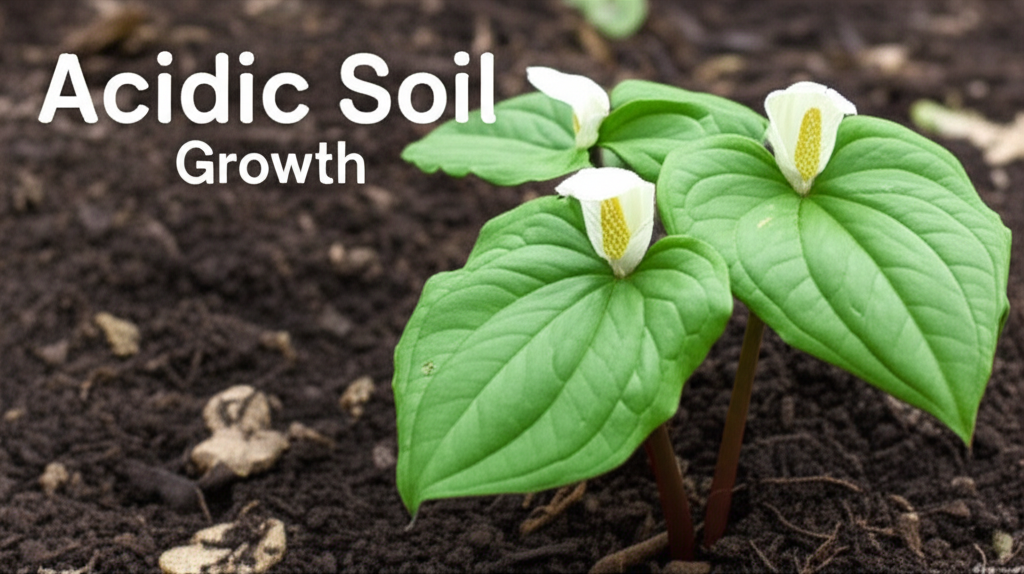 How to grow Jack-in-the-Pulpit in acidic soils section visual