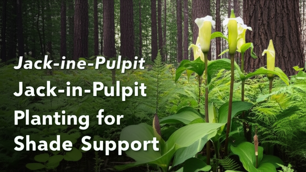 Jack-in-the-Pulpit companion planting for shade stability section visual