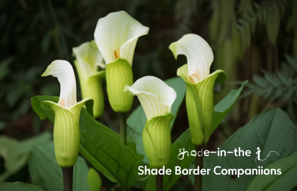 Jack-in-the-Pulpit companion plants for shade borders section visual
