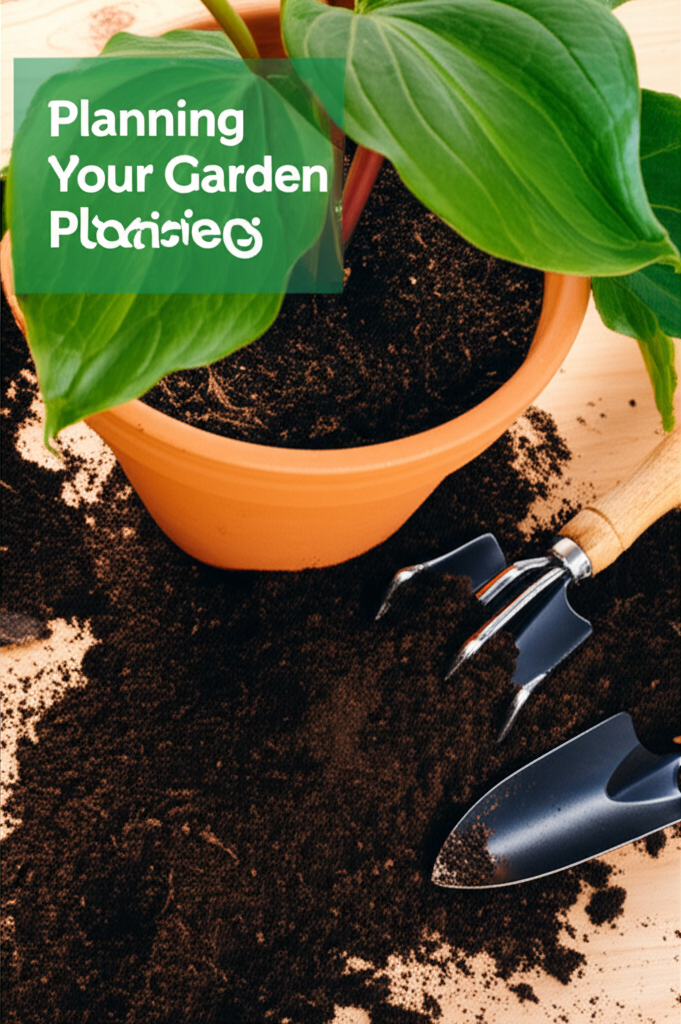 Jack-in-the-Pulpit container garden planning section visual